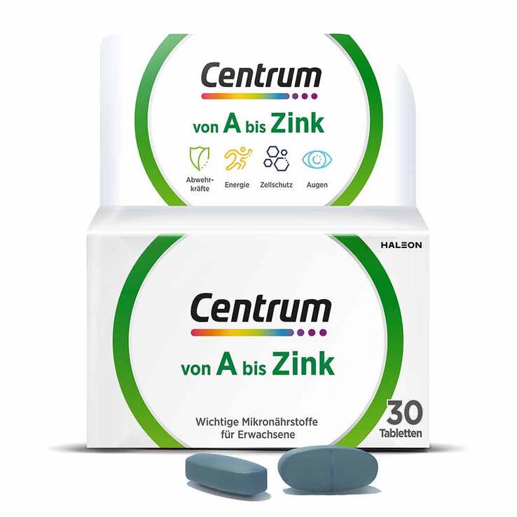 Centrum A-Zink Tabletten, 30 St