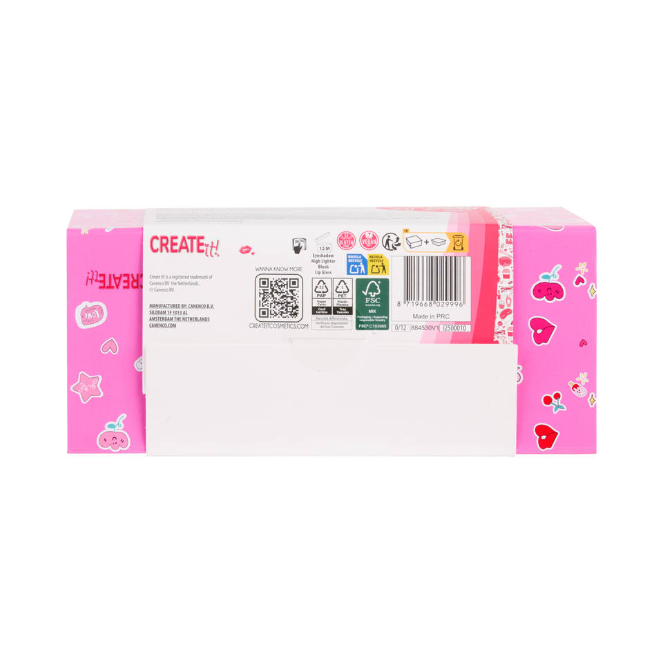 Create it! beautycase 3-laags