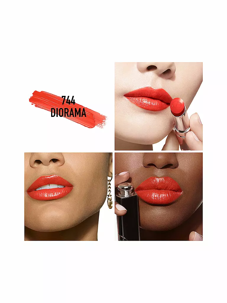DIOR Lippenstift - Dior Addict - Nachfüllbar ( 744 Diorama )  rot