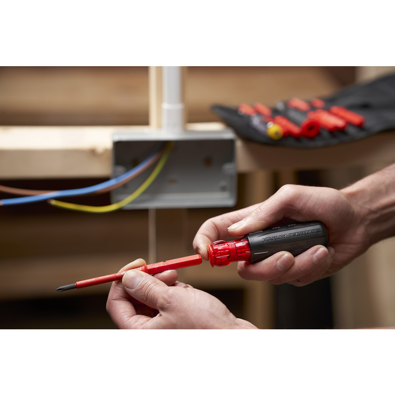 Stanley FATMAX® VDE Multi-bit schroevendraaierset 10-delig