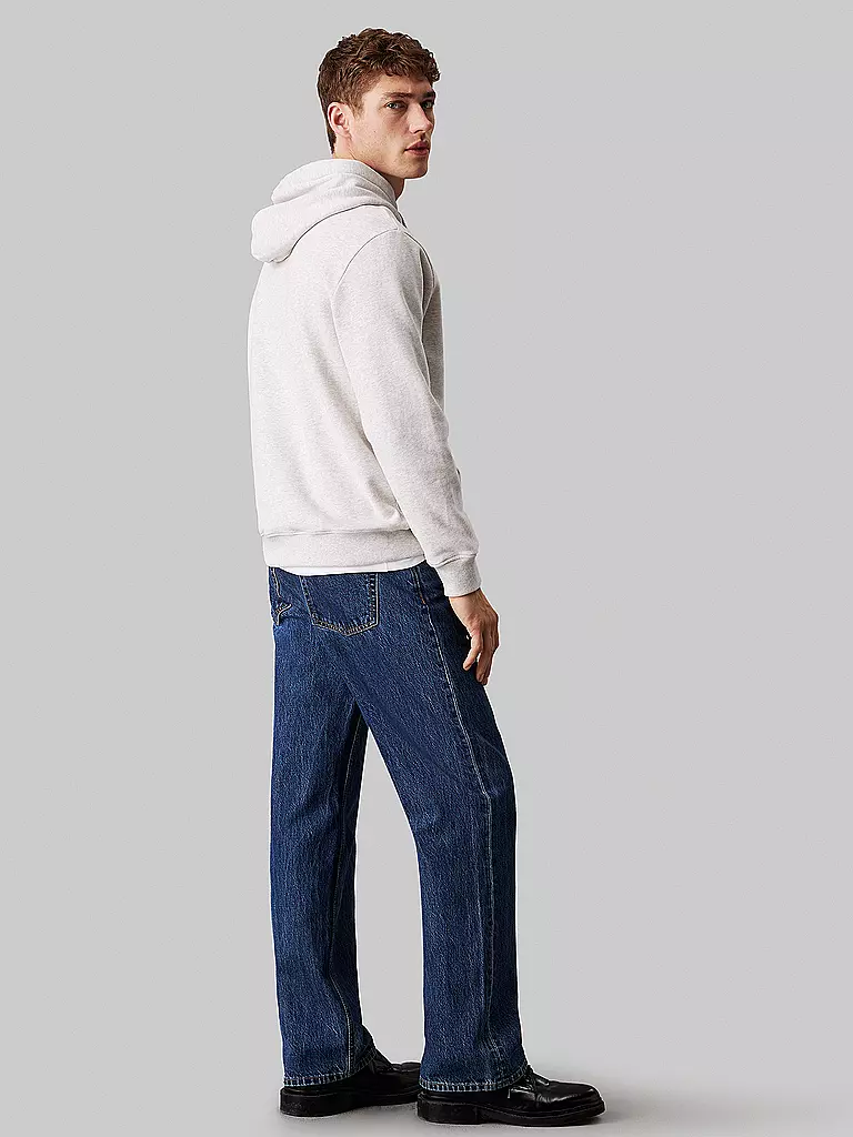 CALVIN KLEIN JEANS Kapuzensweater - Hoodie grau