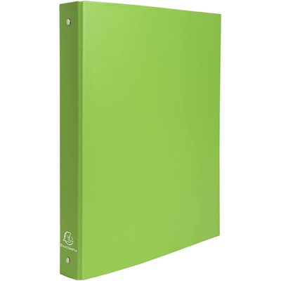Exacompta - Classeur à anneaux - Dos 40 mm - A4 - pour 225 feuilles - vert anis