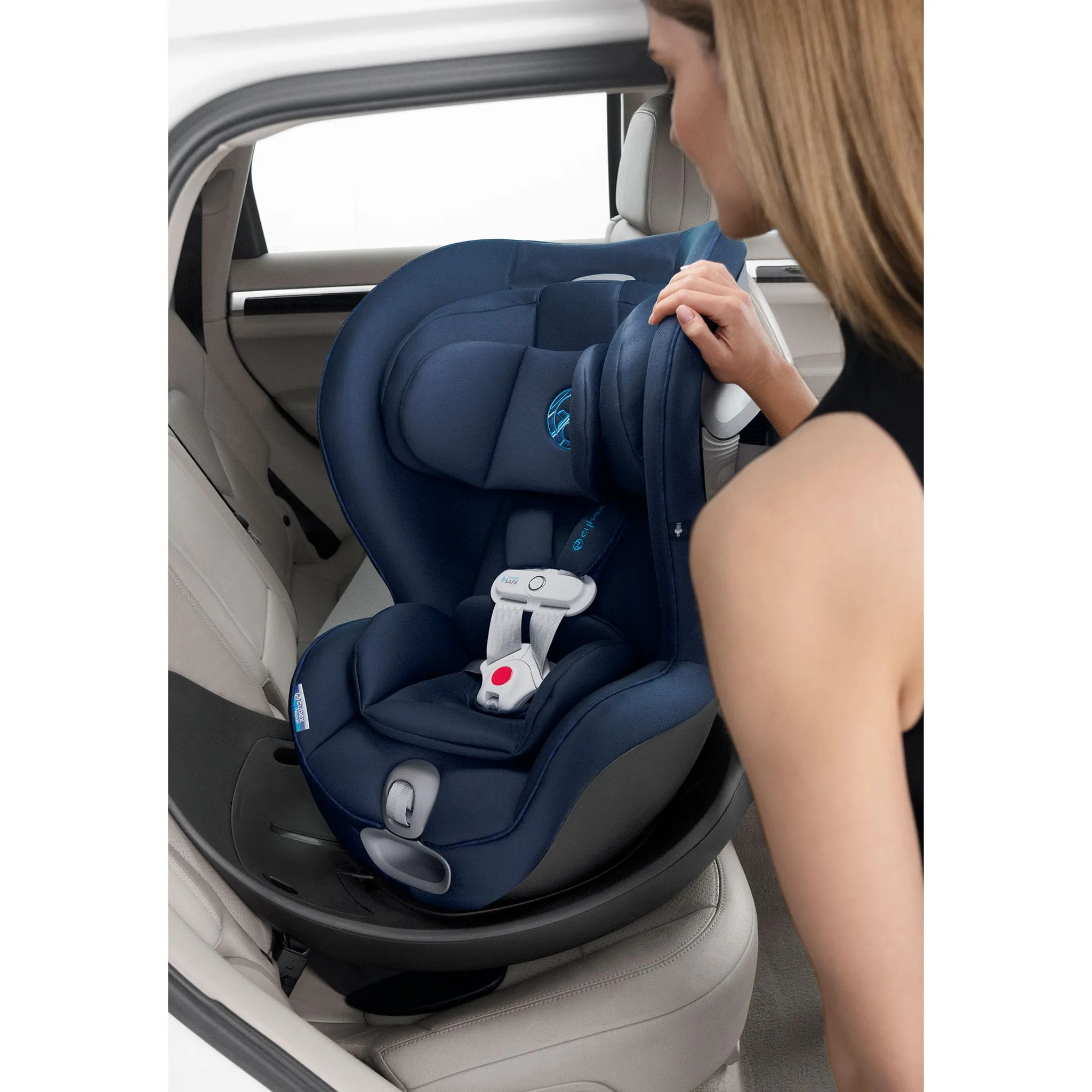Cybex Siège d'Auto Sirona S Rotatif 360° avec Sensorsafe - Mannathan Gris