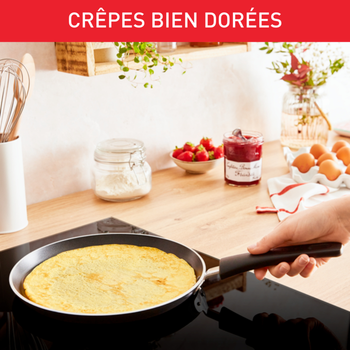 Tefal Bonne Maman Poêle à crêpe 25 cm induction