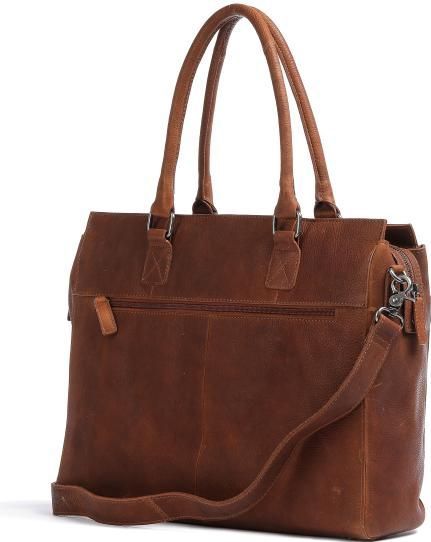 Burkely - Antique Avery - Laptoptas - Bruin - Leer