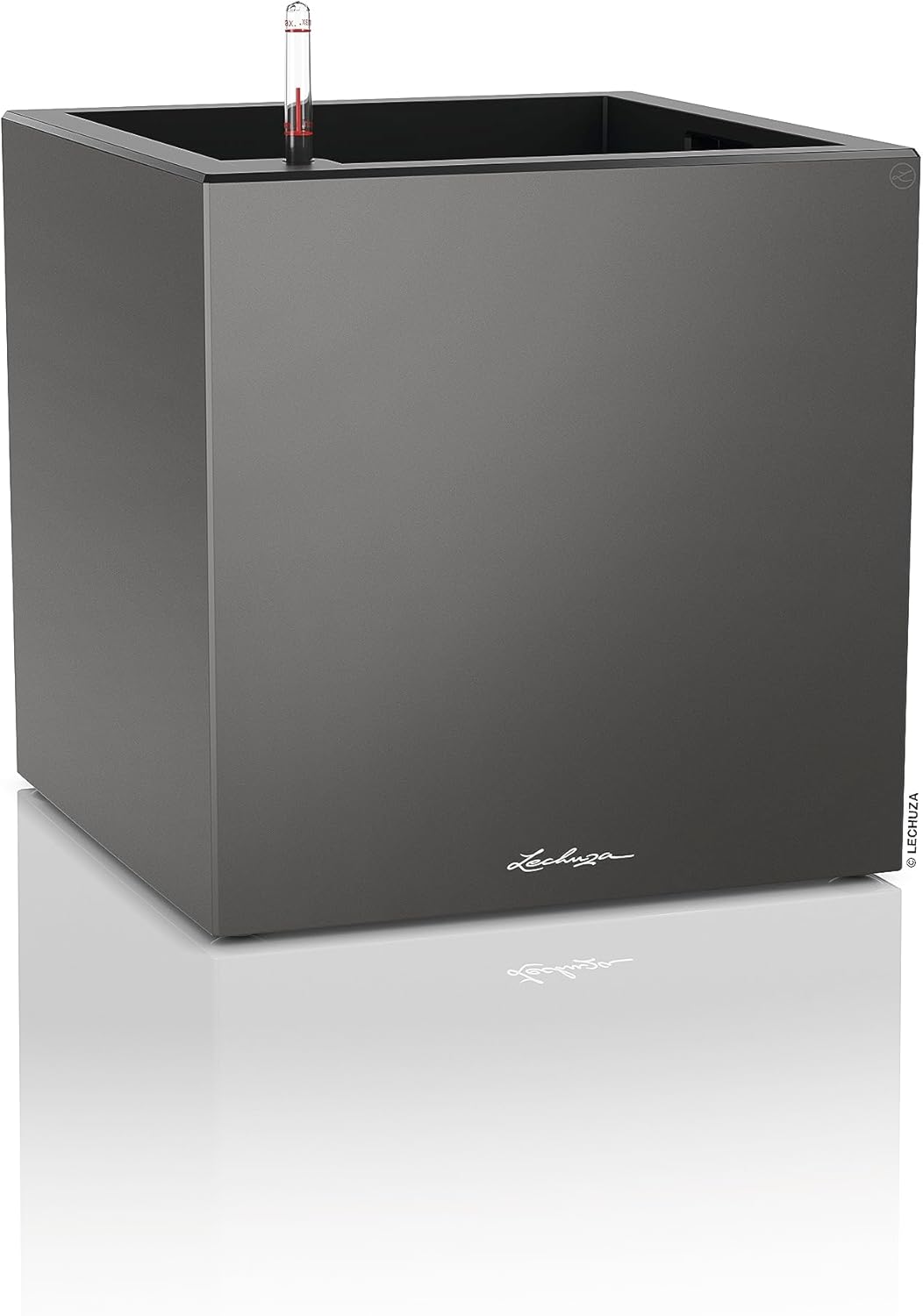 LECHUZA CANTO Premium 40 low anthracite metallic 13753 without remote control