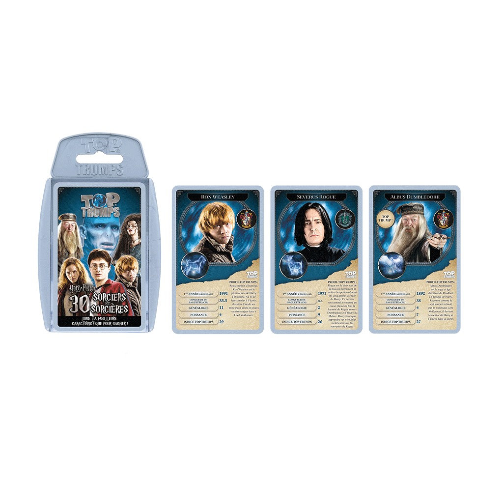Top Trumps Harry Potter Sorciers et Sorcières