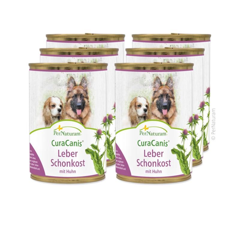 Pernaturam CuraCanis Leber Huhn Schonkost