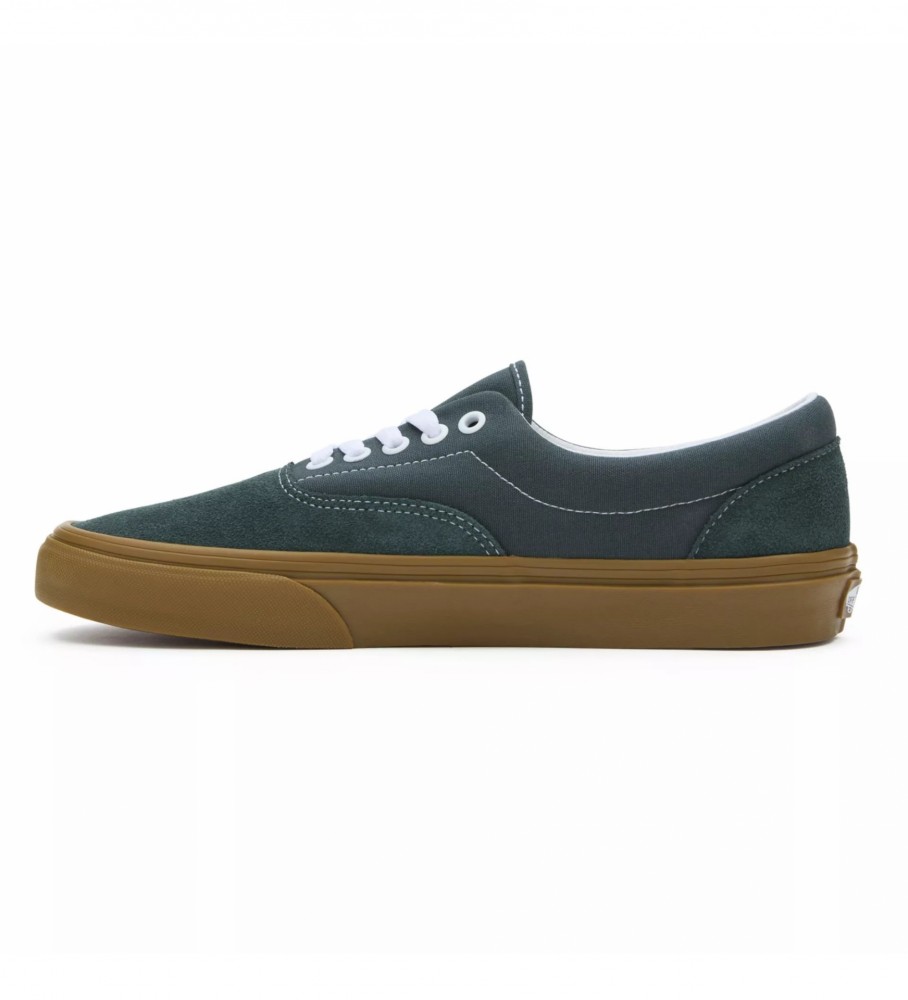 Tênis Vans UA Era de camurça, azul-petróleo