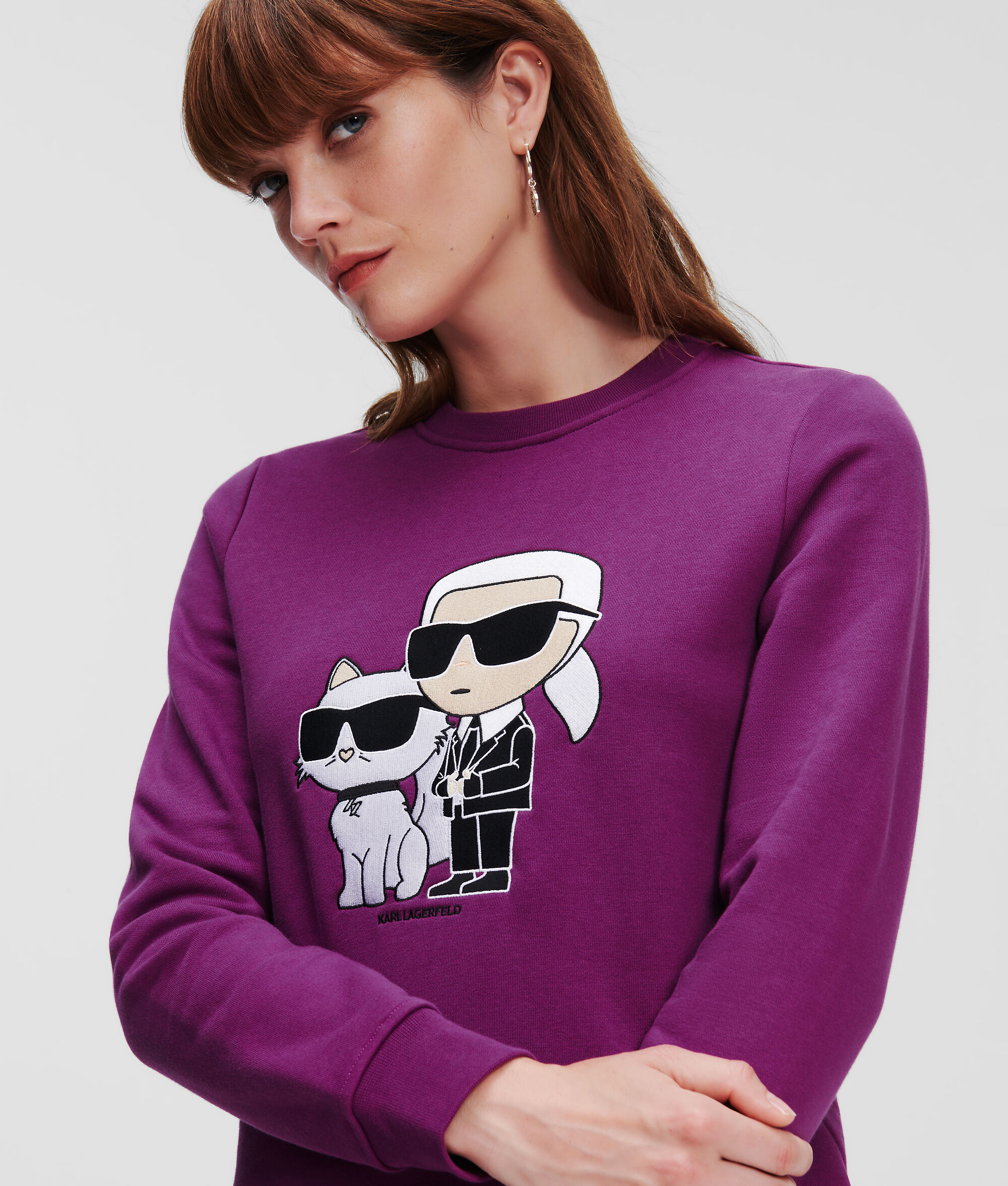 SWEAT-SHIRT KARL IKONIK KARL ET CHOUPETTE