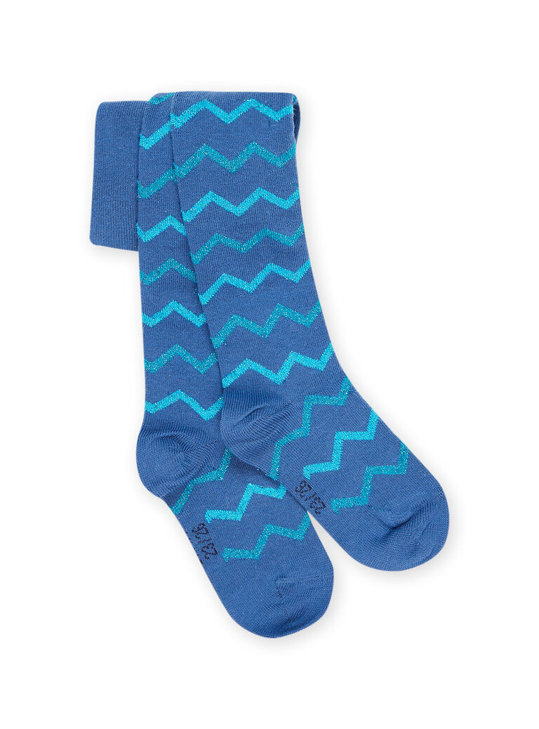 Collant Bleu