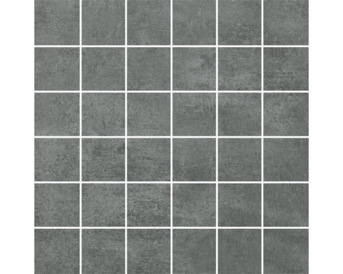 MIRAVA mozaïek MANHATTAN Antraciet mat 30 x 30 x 0,9 cm