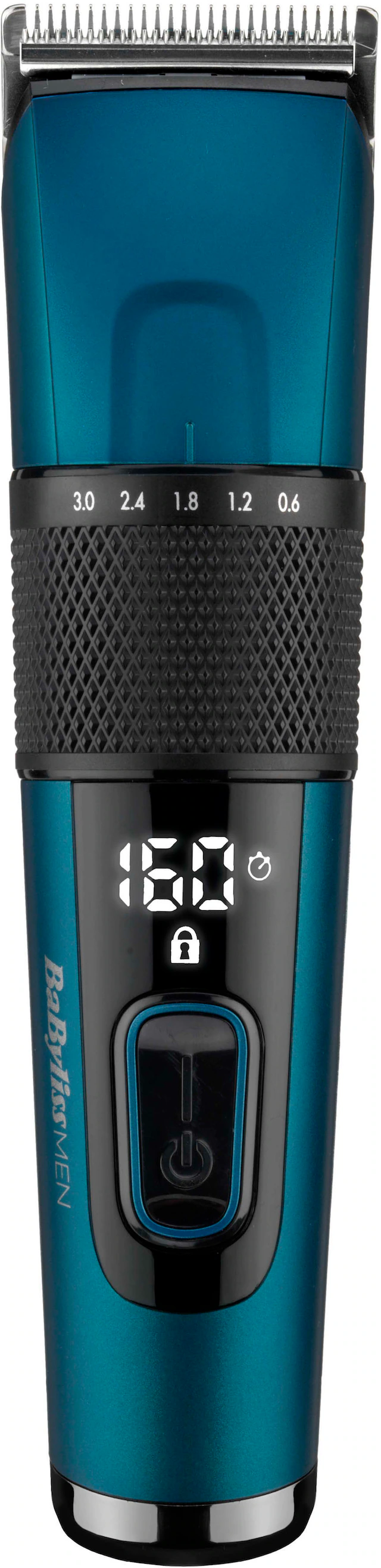 BaByliss Haarschneider »E990E MEN Japanese Steel« 8 Aufsätze mit digitaler Anzeige