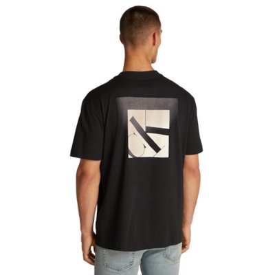Tee-shirt à manches courtes homme Soft Layered Monogram CALVIN KLEIN