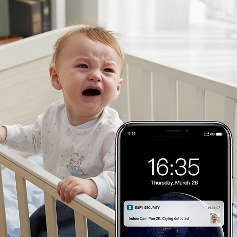 Eufy indendørs kamera - hvid