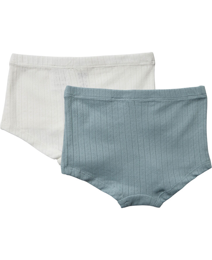 Magasin du Nord Collection Ava hipsters 2-pack - Organic GOTS Arona / star white