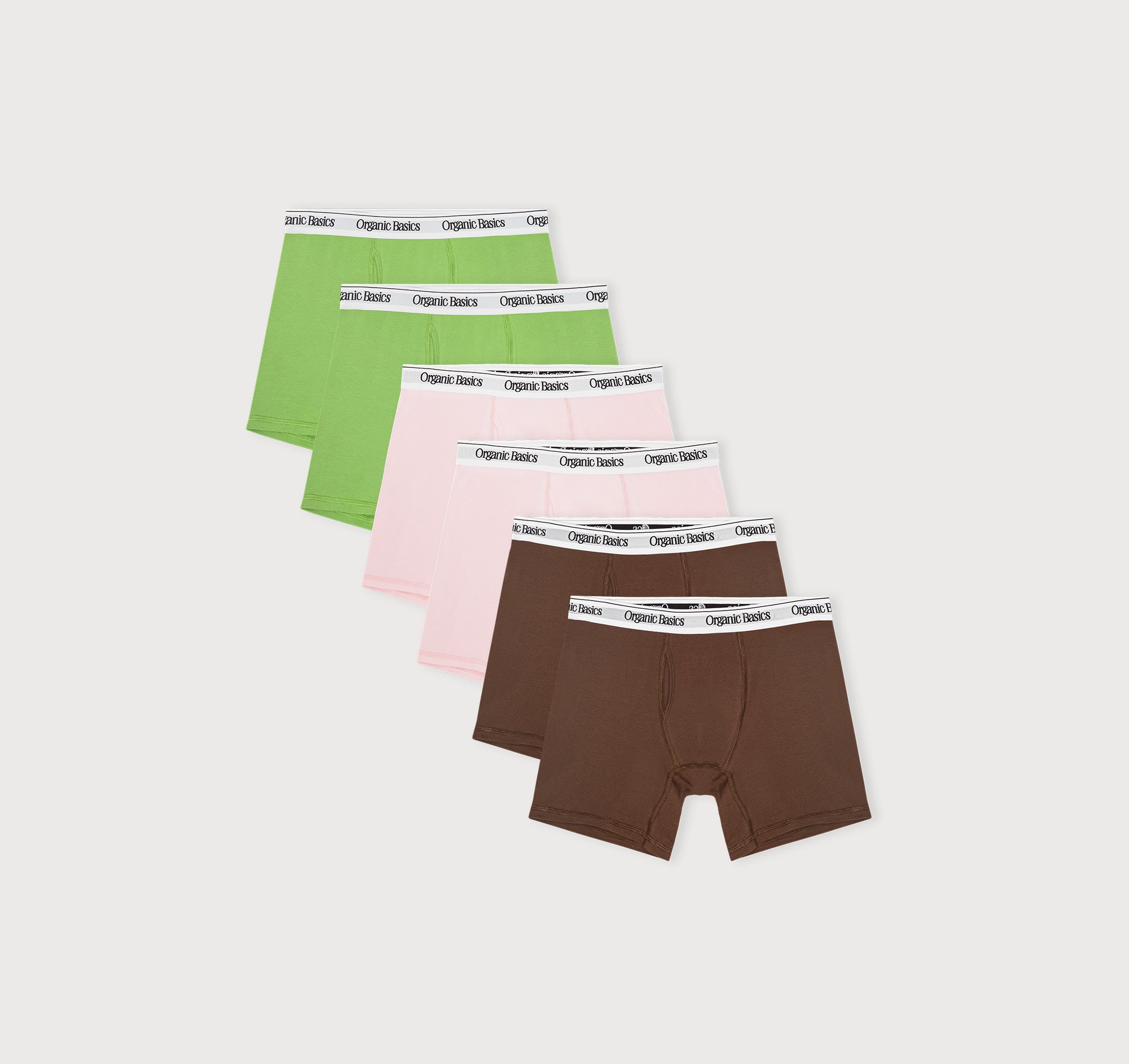 ORGANIC COTTON<br>Easy Boxer Briefs 6-Pack