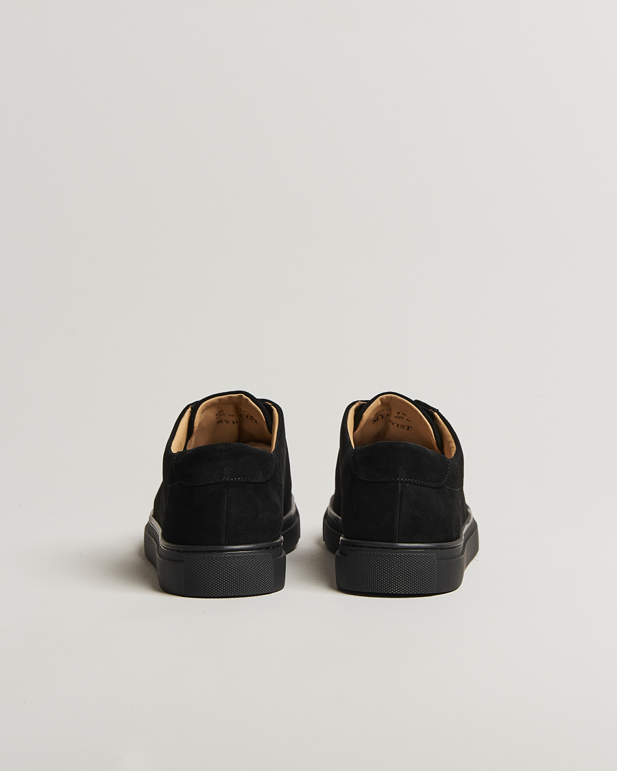 Myrqvist Alnö Sneakers Black Suede