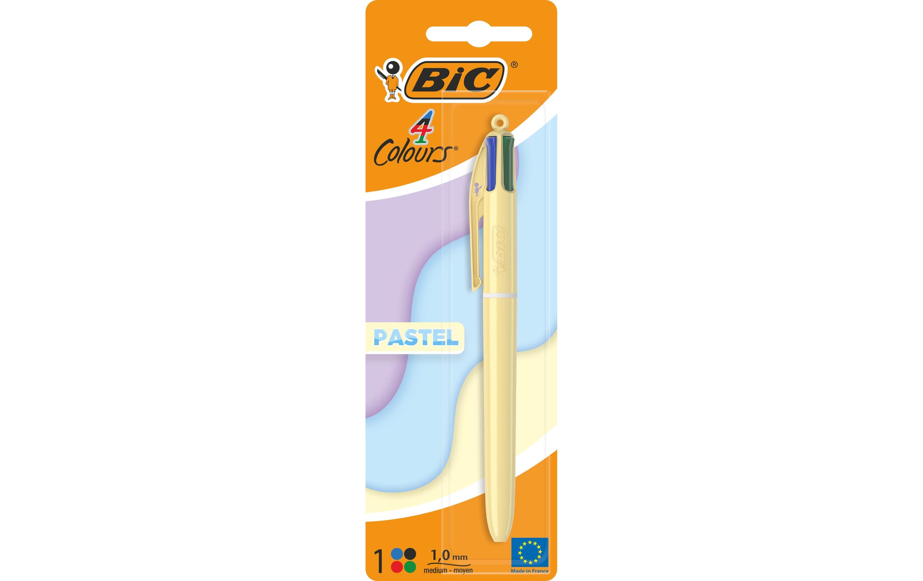 Mehrfarbenkugelschreiber 4 Colours Pastel 1 StückVier Farben in einem Stift