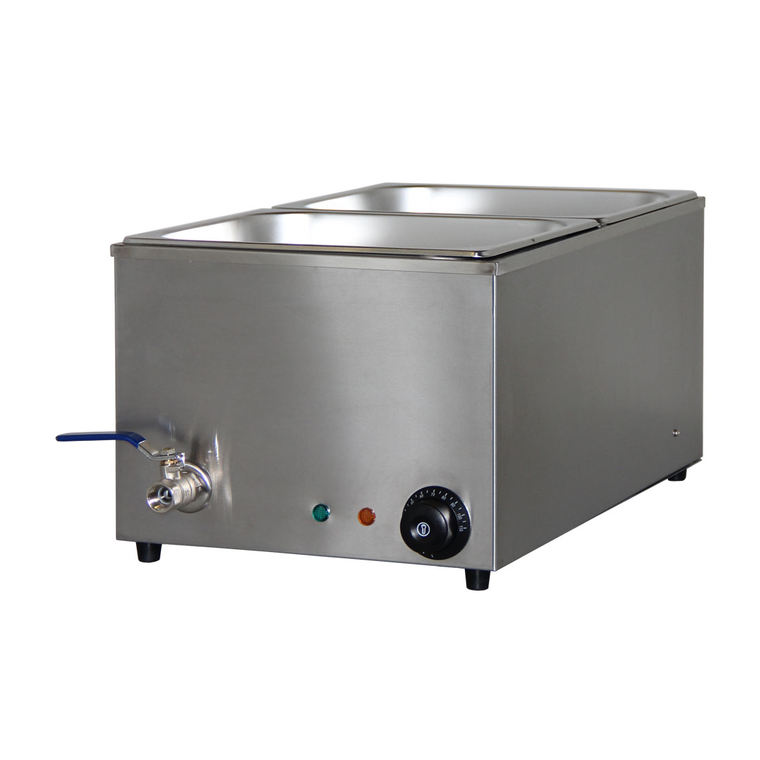 Weber Home Bain Marie 2x 9.5 Liter, Gastronorm