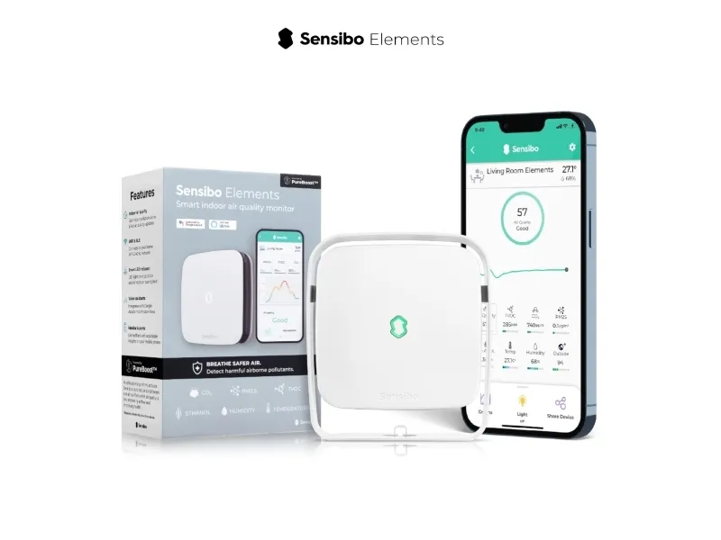 Sensibo Elements - Smart Indoor Air Quality Monitoring