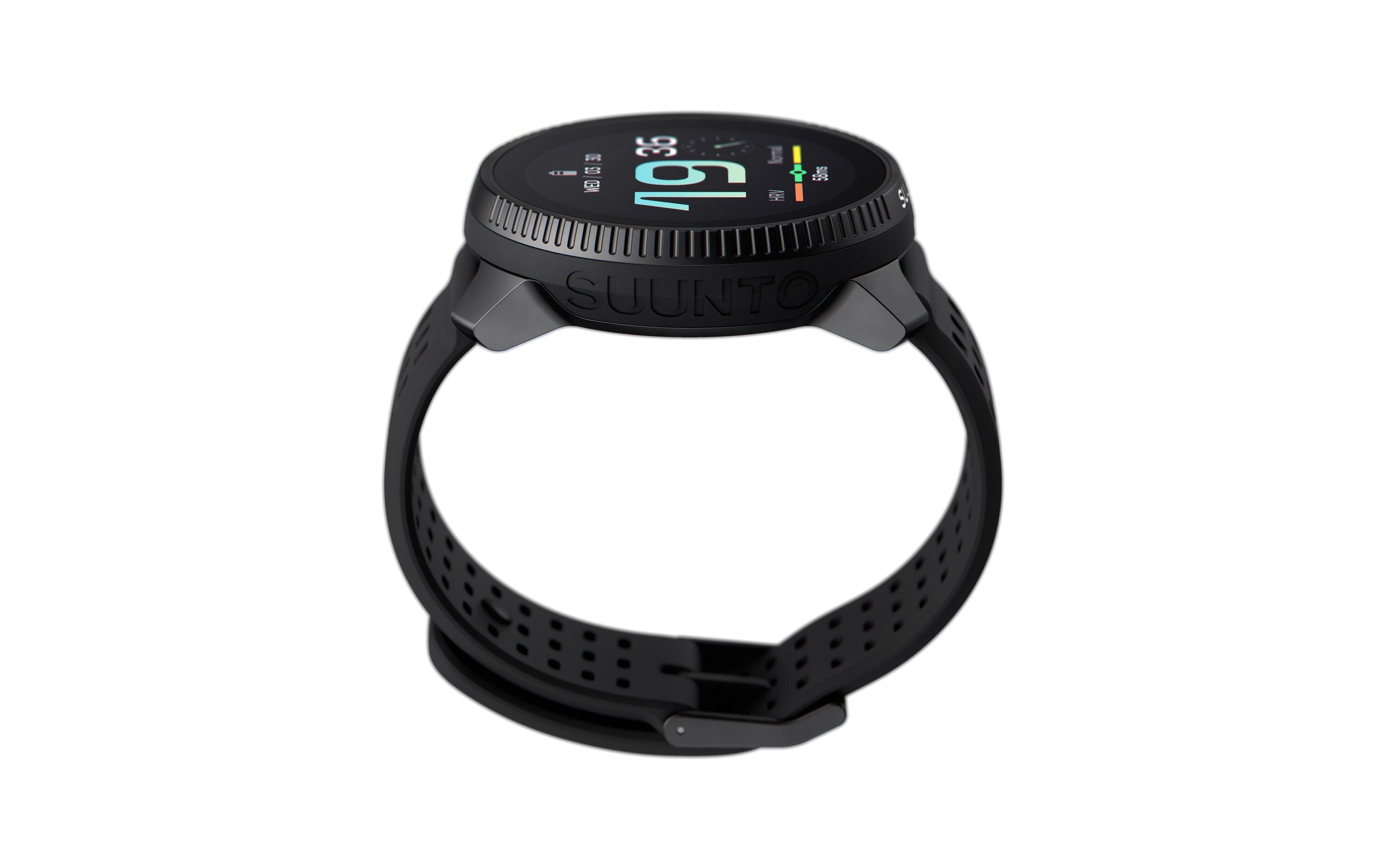 Sportuhr Race Black<br>Die ultimative Smartwatch für Wettkämpfe und Training