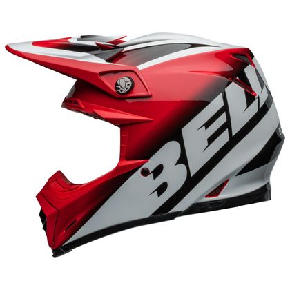 Casque cross Bell MOTO-9S FLEX RAIL 2023 - Rouge