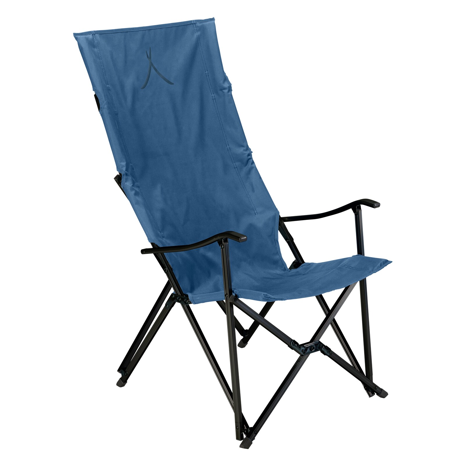 GRAND CANYON El Tovar Hochlehner Camping Falt Stuhl Outdoor Armlehne Alu 100 kg Farbe: Dark Blue