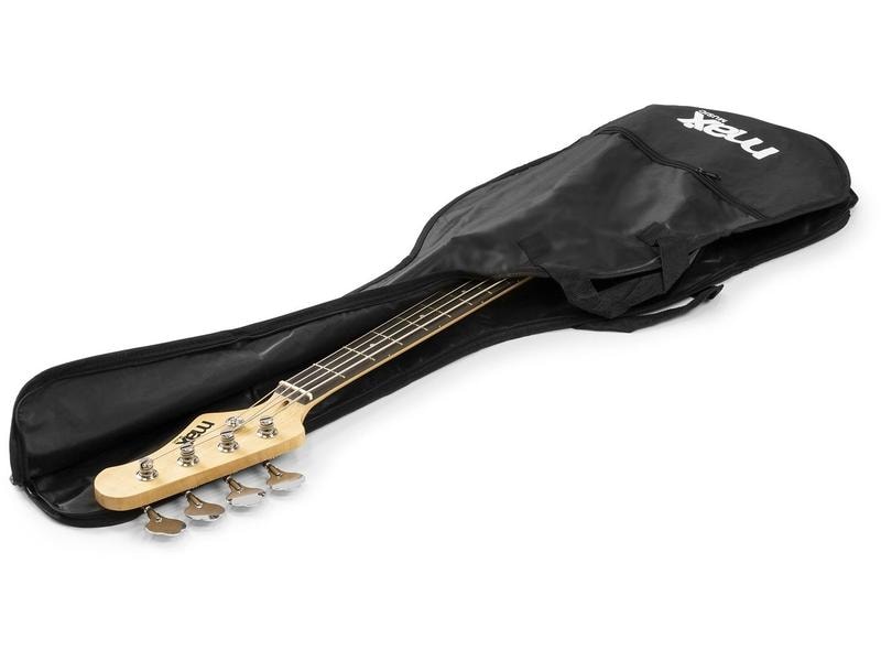 MAX E-Bass GigKit Rot Bass Gitarrenset