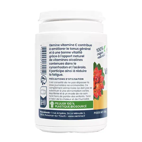 Oemine C Acerola Rosa Mosqueta 60 cápsulas
