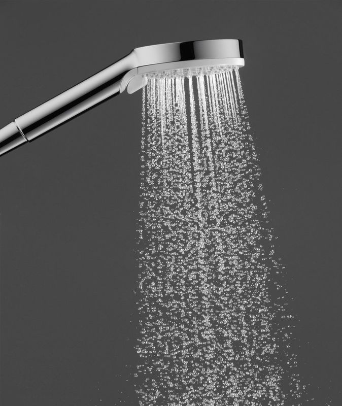 Hansgrohe - Crometta Vario - Renovatieset - Wit/Chroom - Inclusief Ecostat 1001 CL Thermostaat