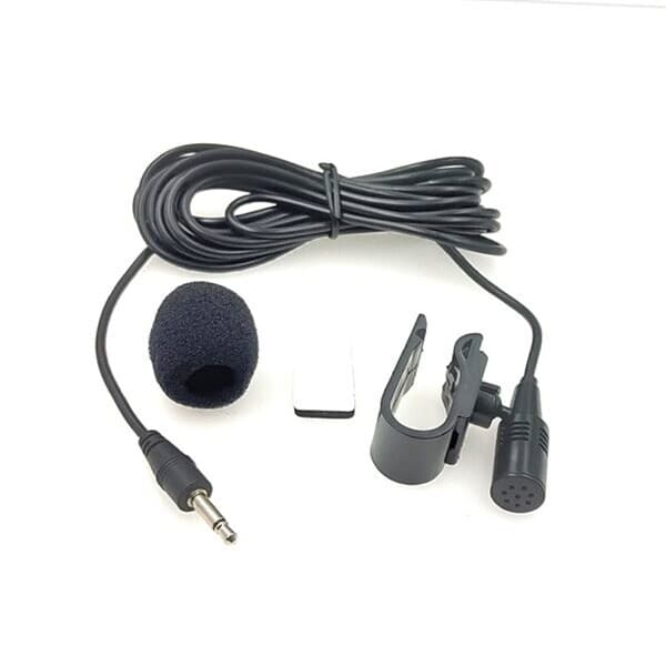 Mikrofon Mono med Clip, 2,5mm