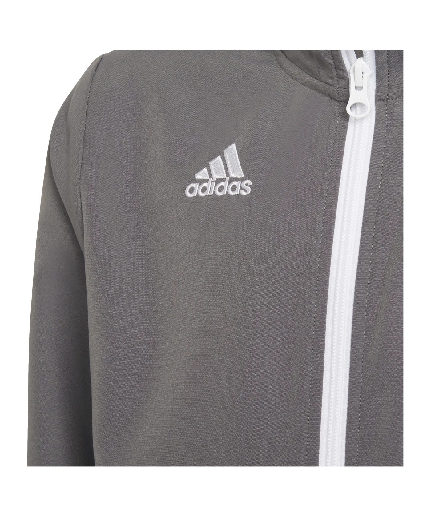 adidas Entrada 22 Präsentationsjacke Kids Grau