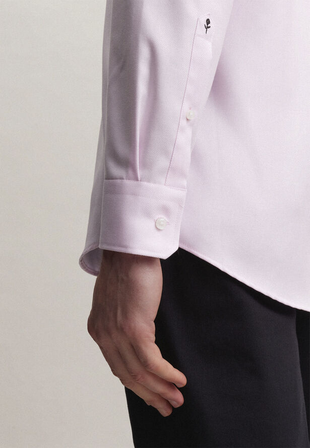 Seidensticker Business Shirt Regular Long sleeve Kent-Collar Uni Pink