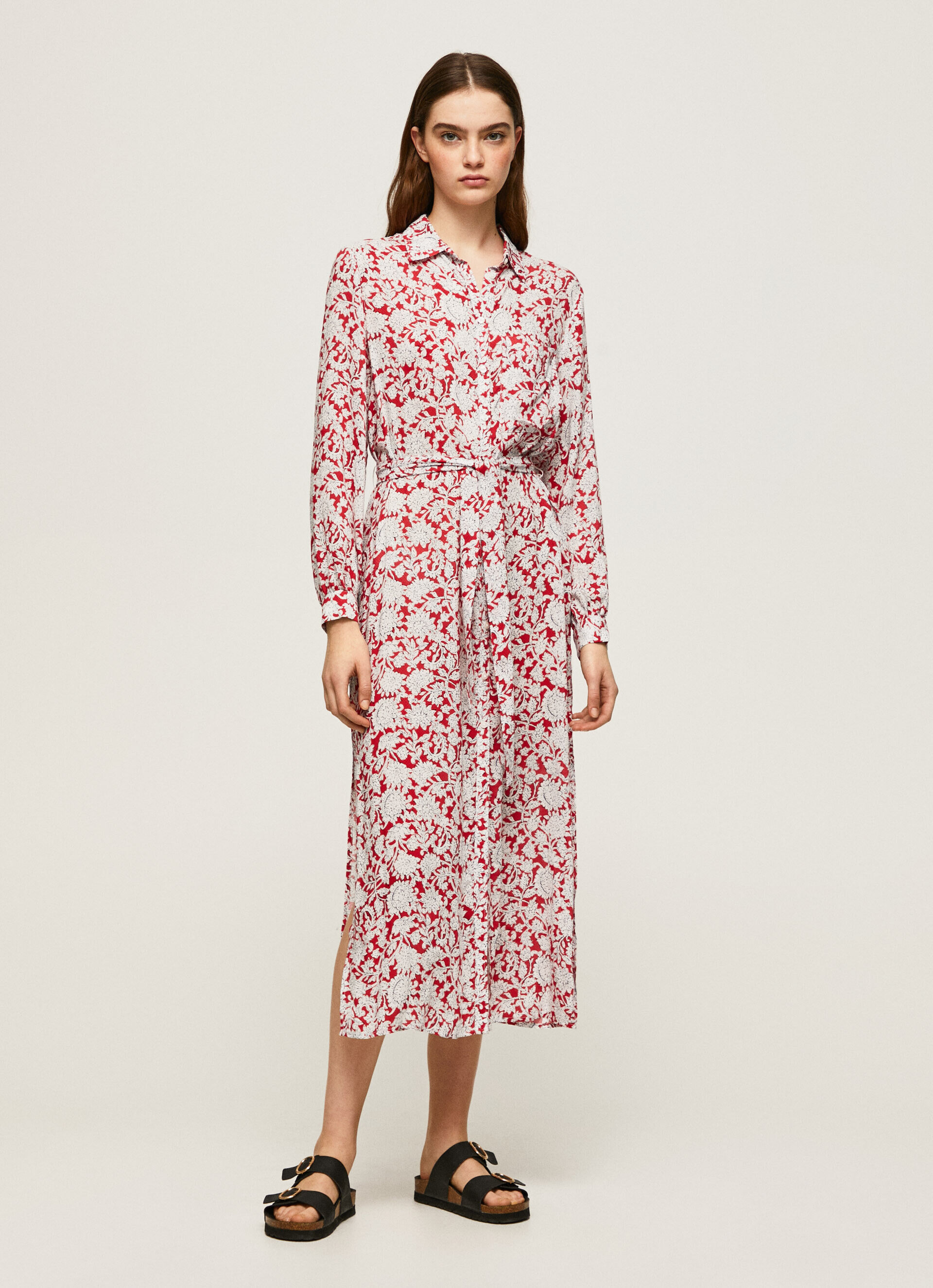VESTIDO PERAH FLOWER - multicolorido