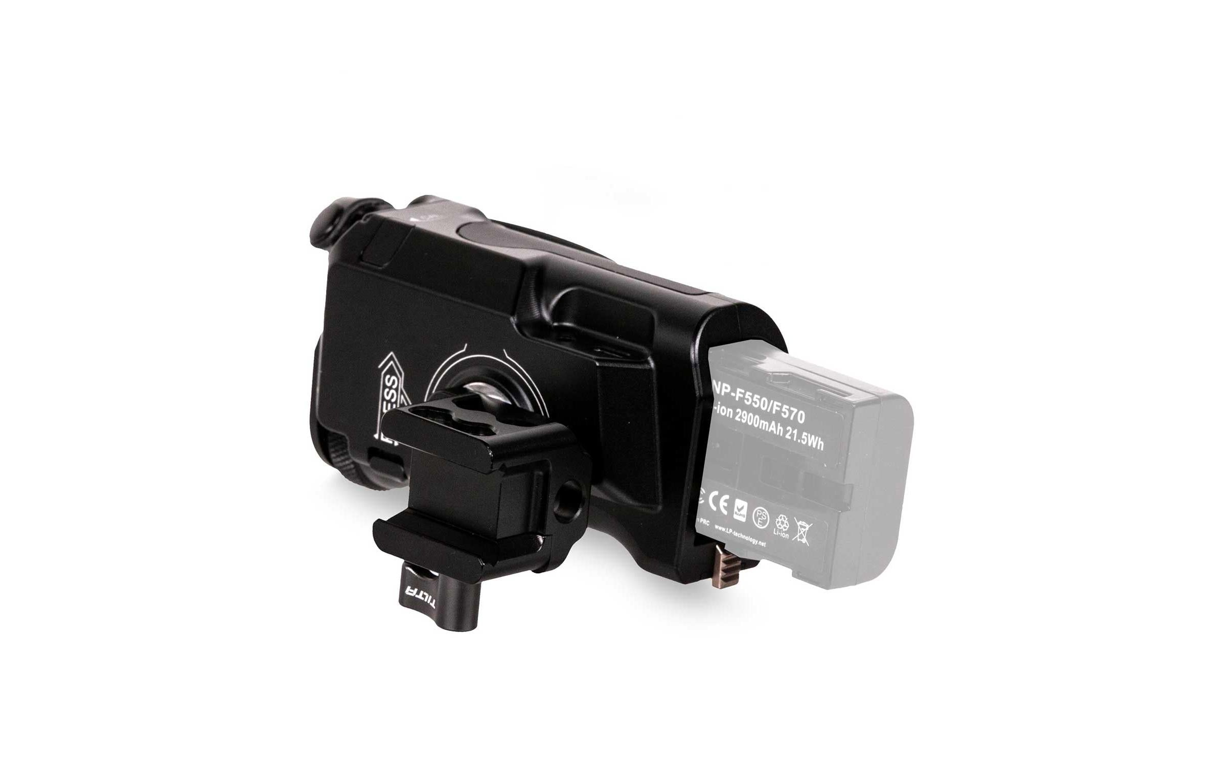 Right Side Advanced Focus Handle Type VI - Schwarz<br>Wird an der rechten Seite der Tiltaing-Kamerakäfige befestigt