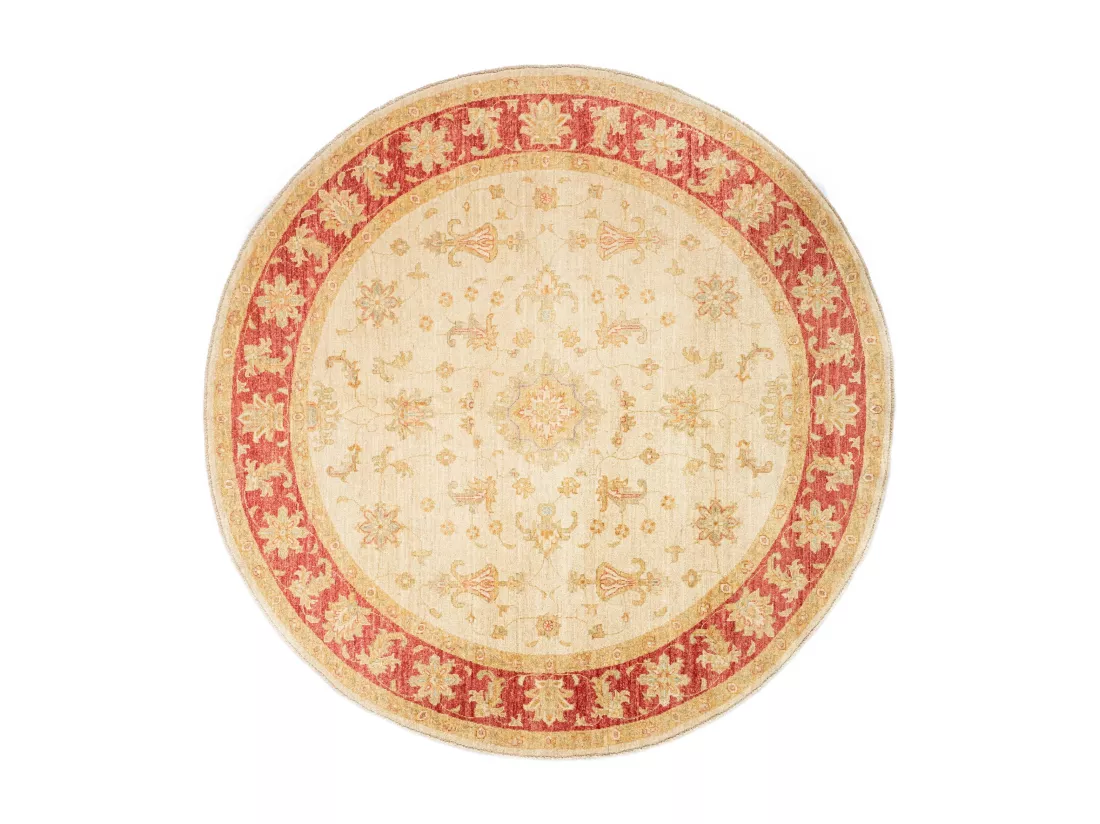 Tapis de laine 198x200 beige Kaizar