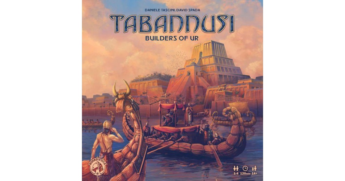 AsmodeeTabannusi: Builders of Ur Bordspel  (Engels, 1 - 4 spelers, 90 - 120 minuten, Vanaf 14 jaar)