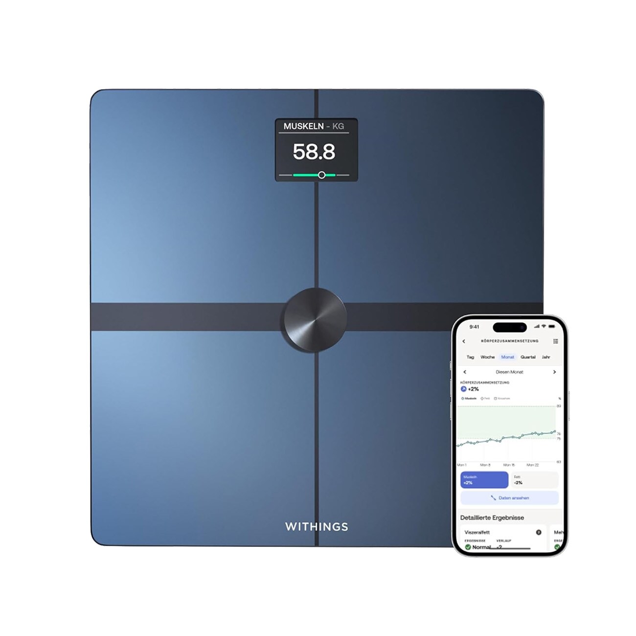 Withings Body Smart WBS13 schwarz Personenwaage