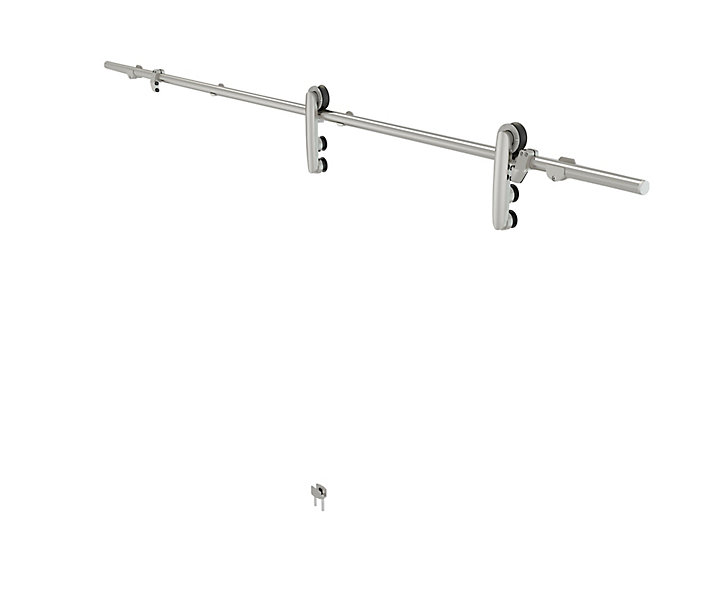 Système coulissant Soyo pour porte en verre