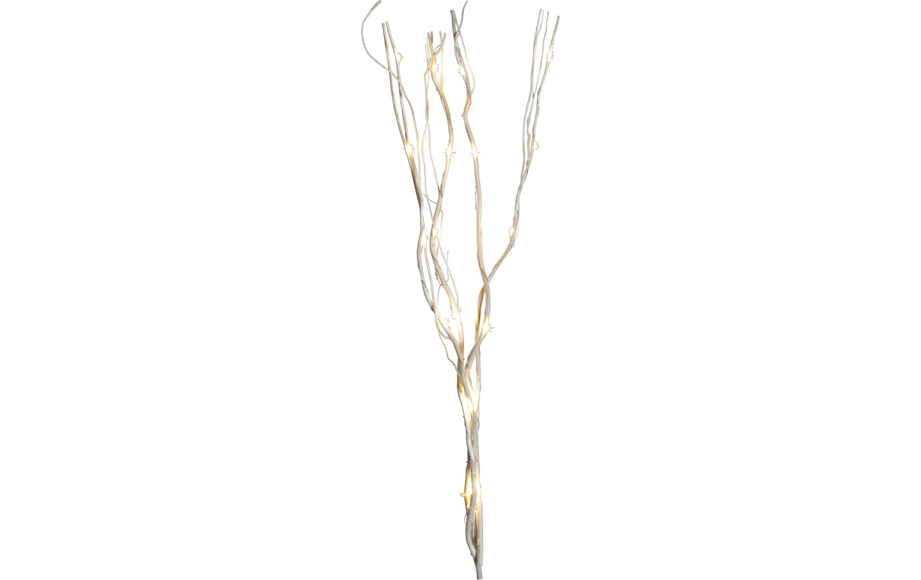Zweig Willow Dewdrop, 24 LEDs, 60 cm, NaturDekorationszweig