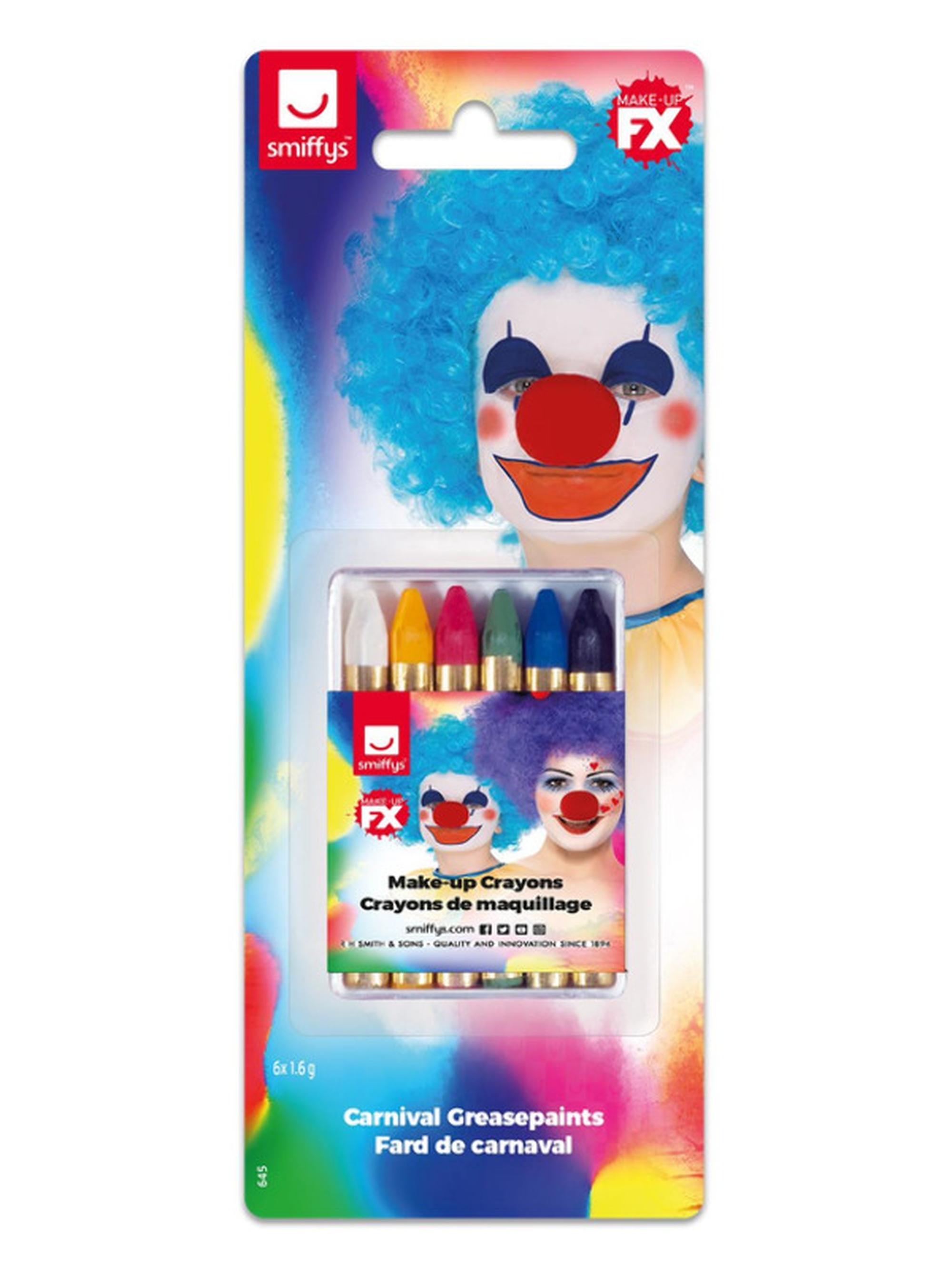 FARD 6 COULEURS CARNAVAL