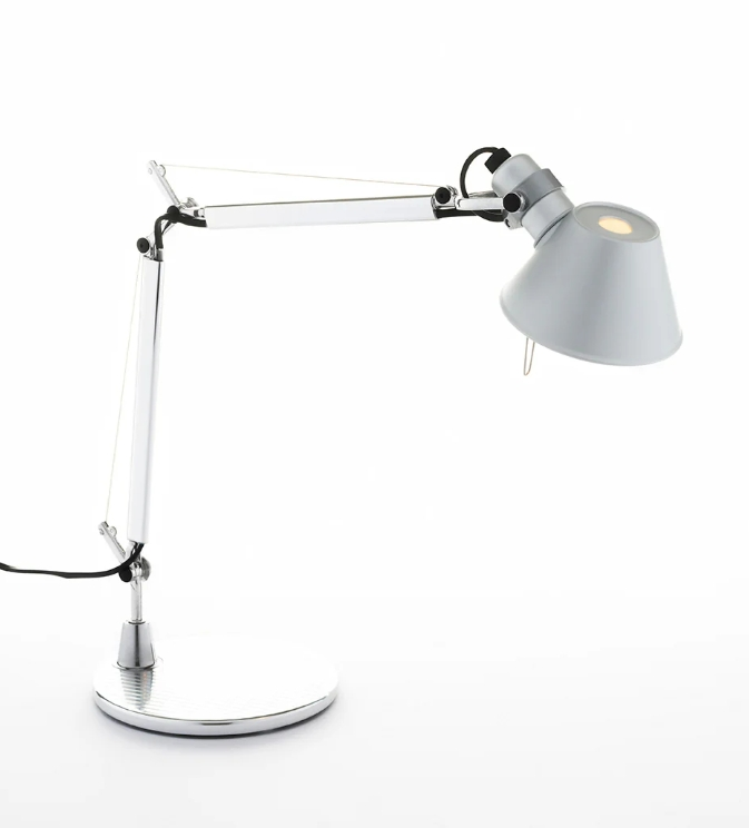 Bureaulamp Tolomeo Micro aluminium