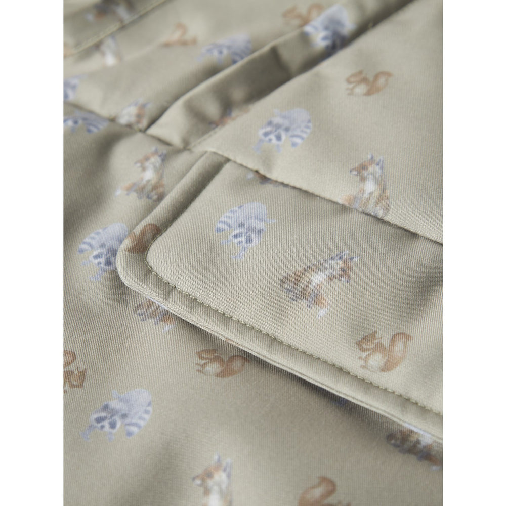 Køb Lil'Atelier Overland Trek Animals Nbmlasnow05 Jkt Aop Fo Lil