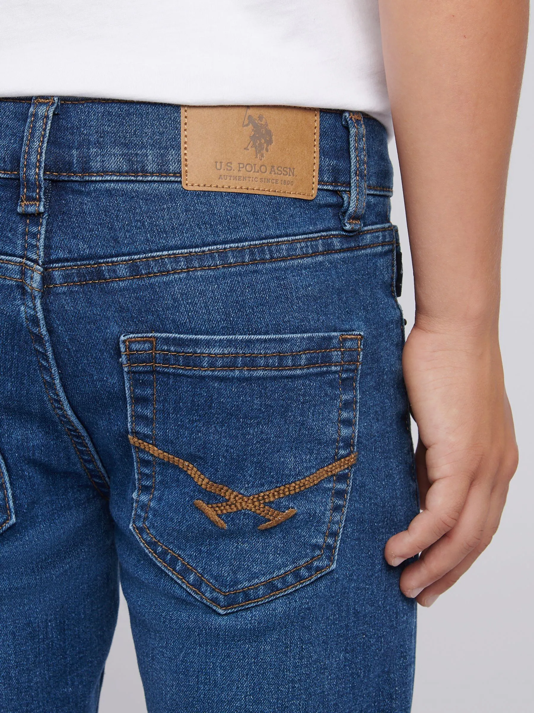 Donkerblauw - U.S. Polo Assn. Classic Fit Jeans