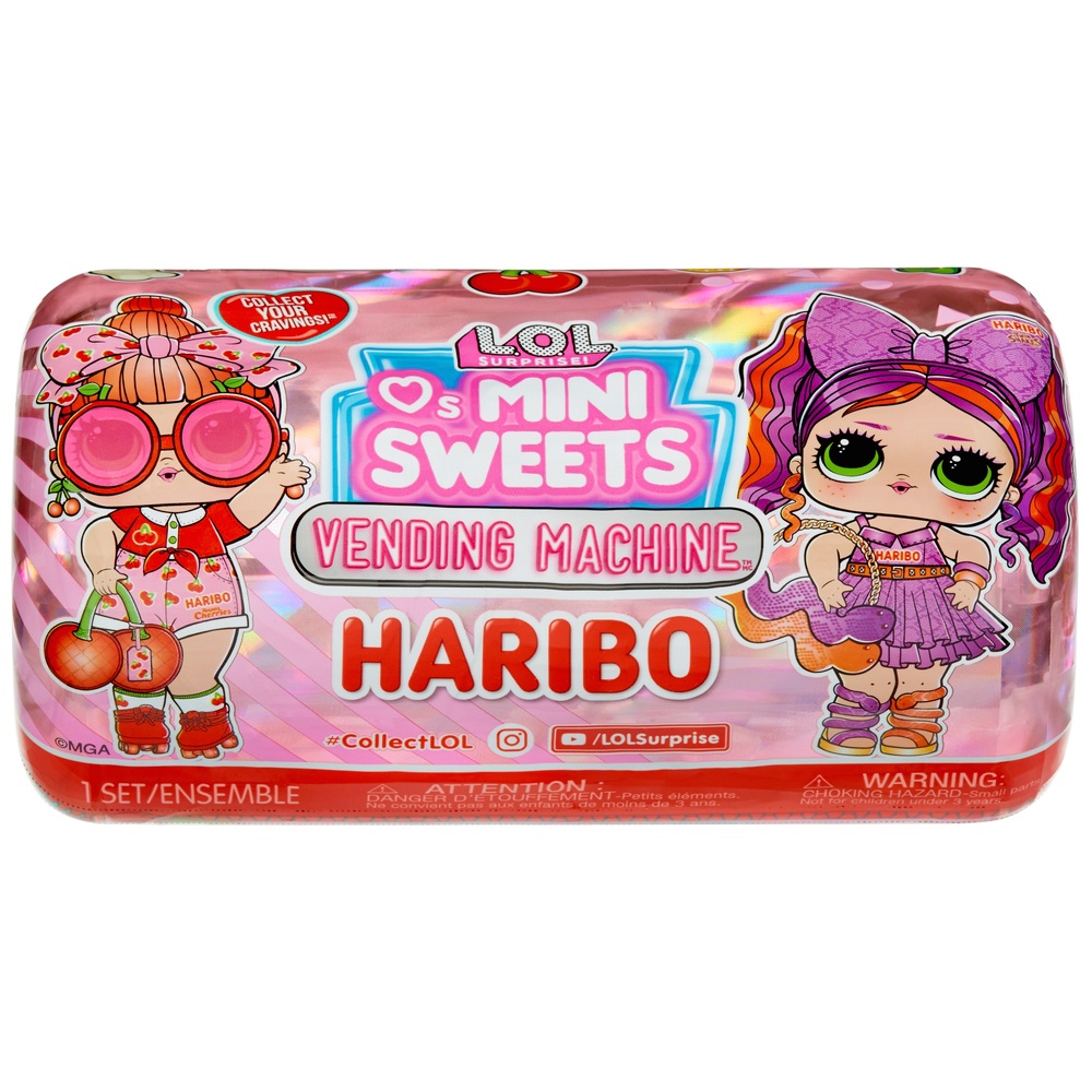 LOL Surprise! Loves Mini Sweets Haribo Puppen-Sortiment aus dem Verkaufsautomaten
