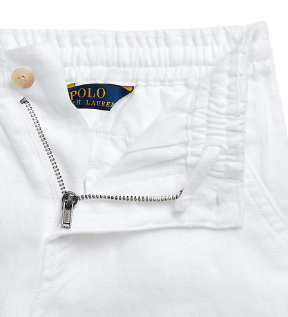Polo Ralph Lauren Hosen - Leinen - Weites Bein - Weiß