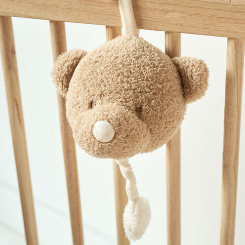 MUSICAL TETE OURS - CARAMEL - NATTOU