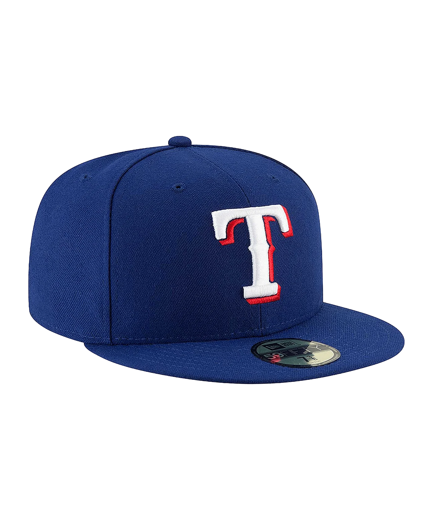 New Era Texas Rangers Authentic 59Fifty Cap Blau