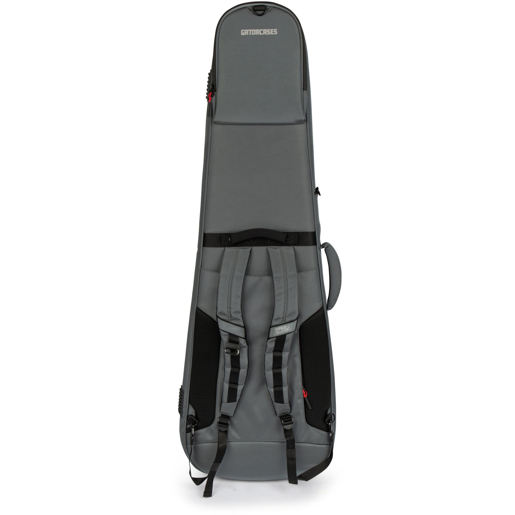 Gator Cases G-ICONBASS-GRY Icon serie softcase voor elektrische basgitaar - grijs